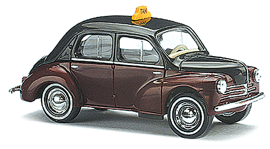 European Automobiles - Renault -- Taxi - 4CV 4-Door Sedan
