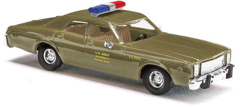 1976 Plymouth Fury 4-Door Sedan - Assembled -- Military Police (green)