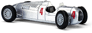 Racing Cars -- 1936 Auto Union Type C #4 Nuremberg Winner (silver)