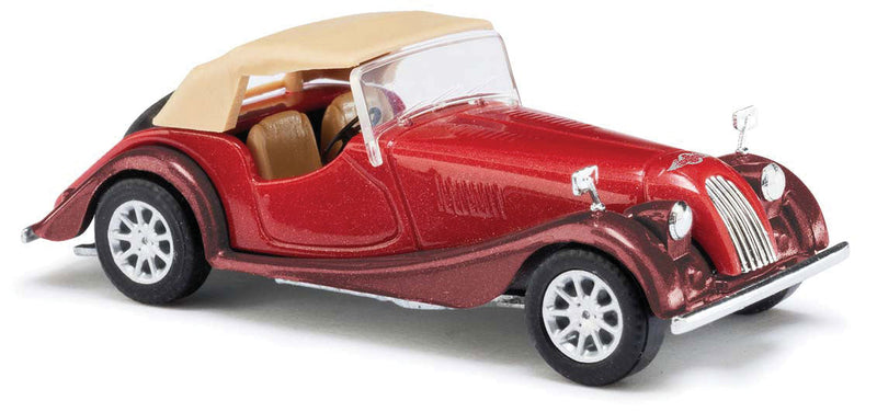 1968 Morgan Plus 8 Convertible - Assembled -- Metallic Red, Black