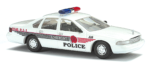 Emergency - Police Vehicles - Chevrolet Caprice 4-Door Sedan -- Police Department - Rosemont, Illinois