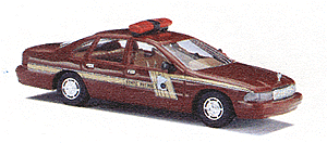 Emergency - Police Vehicles - Chevrolet Caprice 4-Door Sedan -- Minnesota State Patrol #25 (maroon)