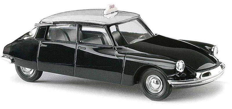 1955 Citroen DS19 4-Door Sedan - Assembled -- Taxi (black)