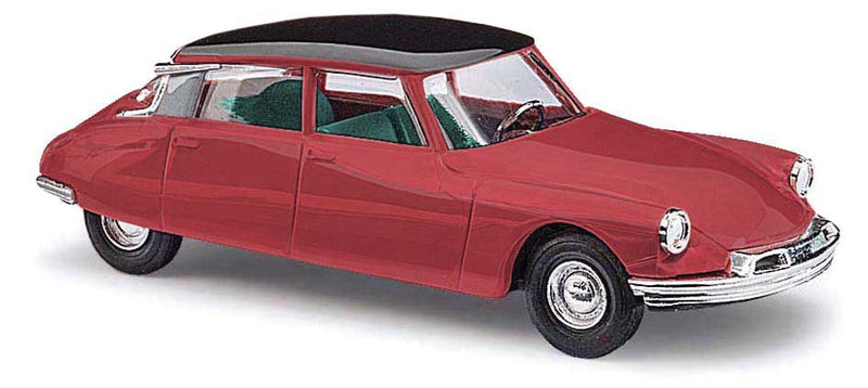 1955 Citroen DS19 4-Door Sedan - Assembled -- Red, Black
