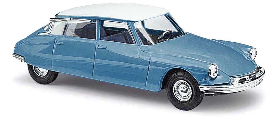 1955 Citroen DS19 4-Door Sedan - Assembled -- Blue, White