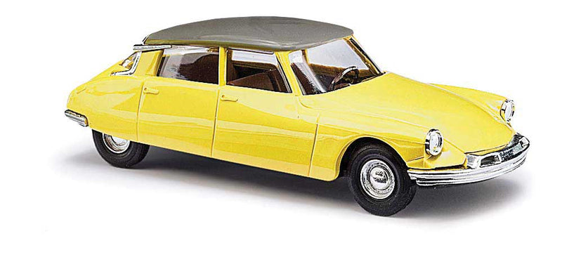 1955 Citroen DS19 4-Door Sedan - Assembled -- Yellow, Gray
