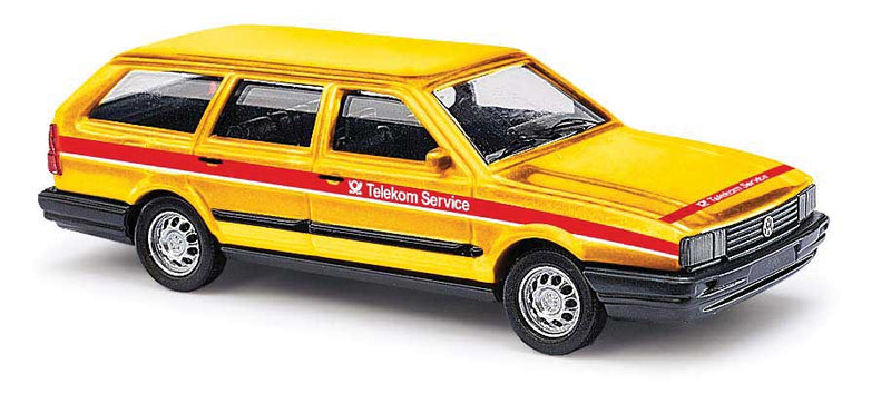 1985 Volkswagen Passat Variant Station Wagon - Assembled -- Telecom (yellow, red,  German Lettering)