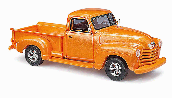 1950 Chevrolet Pickup Truck - Assembled -- Metallic Orange