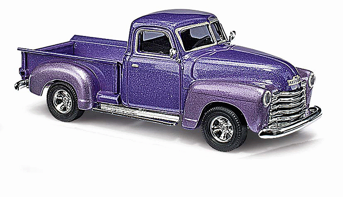 1950 Chevrolet Pickup Truck - Assembled -- Metallic Violet