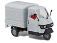 2006 Piaggio Ape 50 3-Wheel Pickup Truck with Bed Cover - Assembled -- Gray