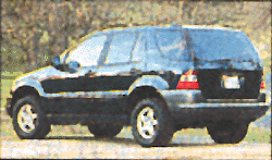 Automobile Mercedes -- M-Class Sport Utility 1997/98
