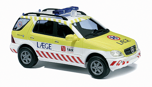 European Automobile - Emergency - Mercedes Benz M-Klasse "Facelift" -- "Laege Ambulanz"