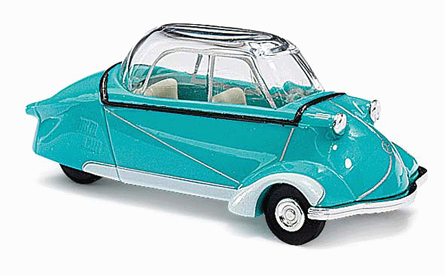 1956 Messerschmitt KR200 3-Wheeled Kabinenroller - Assembled -- Turquoise