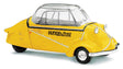 1955 Messerschmitt KR200 3-Wheeled Kabinenroller - Assembled -- Werra Post (yellow, German Lettering)