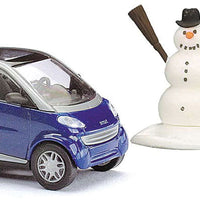 2000 Facelift Smart City Coupe - Assembled -- With Rack, Skis & Snowman, Various Colors