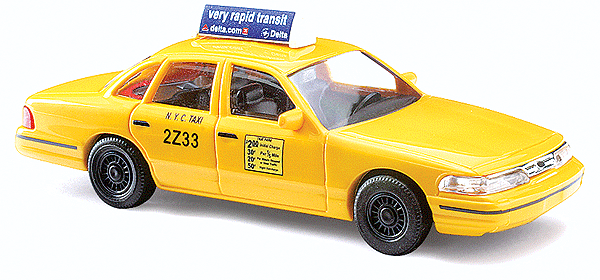 American Taxi 1997 Ford Crown Victoria 4-Door Sedan -- New York City Taxi