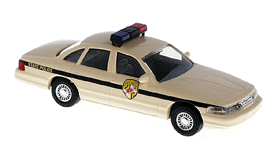 Emergency - Police Vehicles - Ford Crown Victoria 4-Door Sedan -- Maryland State Police #30