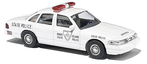 Emergency - Police Vehicles - Ford Crown Victoria 4-Door Sedan -- Rhode Island State Police