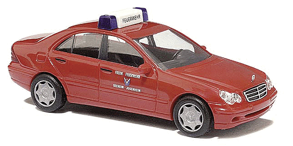 European Emergency Mercedes-Benz C-Klasse Sedan -- Seeheim-Jungenheim Fire Department (German)