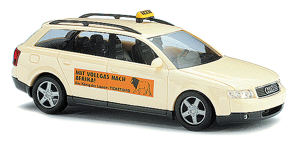 European Automobiles - Audi -- Taxi - A4 Avant 4-Door Hatchback Wagon