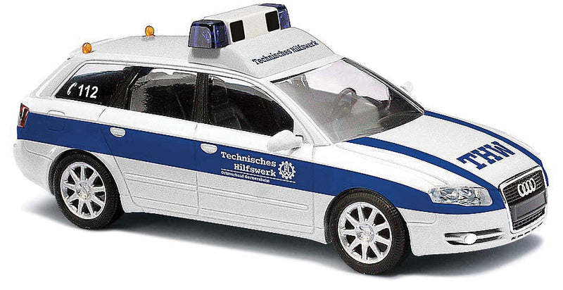 2004 Audi A6 Avant Station Wagon - Assembled -- THW (blue, white, German Lettering)
