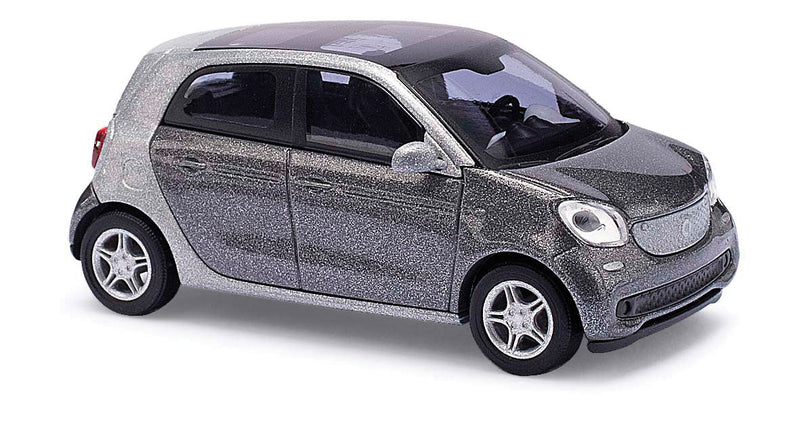 2014 Smart Forfour - Assembled - CMD Collection -- Metallic Gray