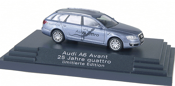 European Automobile 2004 Audi A6 Avant Station Wagon -- 25 Years of Quattro (Metallic Paint) Limited Edition