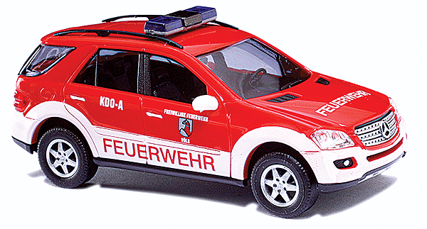 European Emergency Mercedes-Benz M-Klasse W164 SUV -- Vols Fire Department (German)