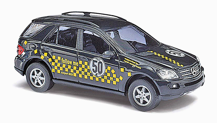 2005 Mercedes-Benz M Klasse W164 SUV - Assembled -- Royal Racing Team Follow Me  (black, yellow)