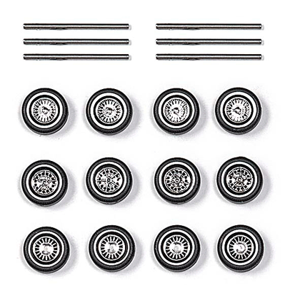 Noble Spoke Rim Set -- 4 Each of 3 Styles