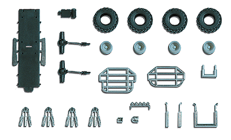 Monster Truck Accessories -- Large Wheels & Tires, Grille Guards, Lift Kits, Exhaust Pipes