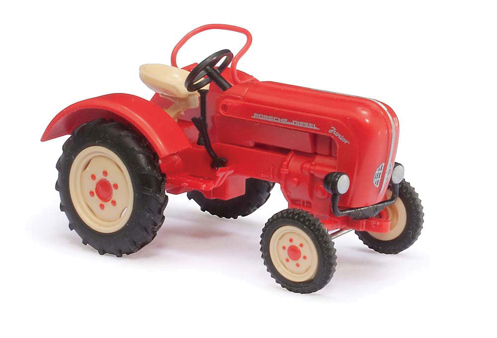 1957 Porsche Junior K Farm Tractor - Assembled -- Red