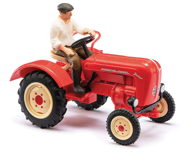 1957 Porsche Junior K Farm Tractor - Assembled -- Red, Ivory