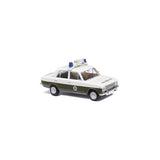 1971 Lada 2101 Shiguli - Assembled -- People's Police Radio Patrol Car (white, green, German Lettering)-2