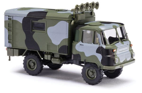 1973-1990 Robur LO 2002 A Low-Side Delivery Truck - Assembled -- Camouflage