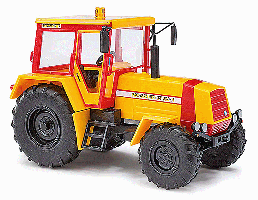 1984 Fortschritt ZT323-A Farm Tractor w/Enclosed Cab - Assembled -- Graubner Transport  (yellow, red)