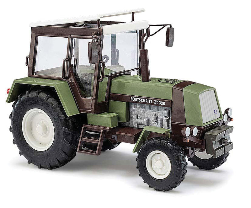 1984 Fortschritt ZT 320 Farm Tractor w/Enclosed Cab - Assembled -- Goldene Ahre (green, German Lettering)