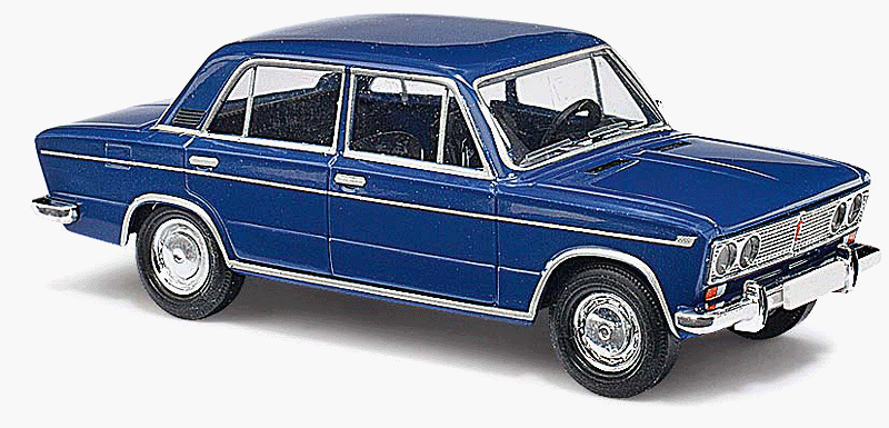 1973-1982 Lada 1500/2103 Sedan - Assembled - CMD Collection -- Blue-1