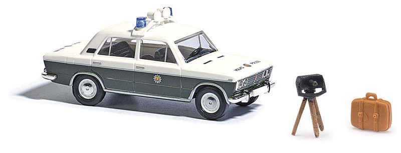 1973-1982 Lada 1500/2103 Sedan - Assembled -- Police with Radar Device (white, black, German Lettering)