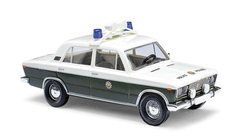 1976 Lada 1600/WAS 2106 Sedan - Assembled -- East German Volkspolizei (olive, white; German Lettering)