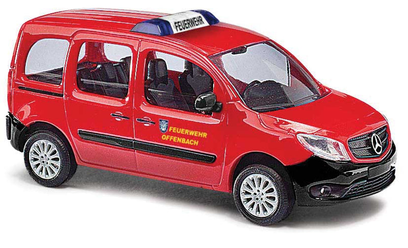 2012 Mercedes-Benz Citan Passenger Van - Assembled -- Offenbach, Germany, Fire Department (red, yellow, German Lettering)