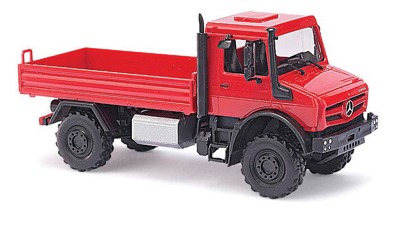 2014 Mercedes-Benz Unimog U 5023 Heavy-Duty Low-Side Truck - Assembled -- Red