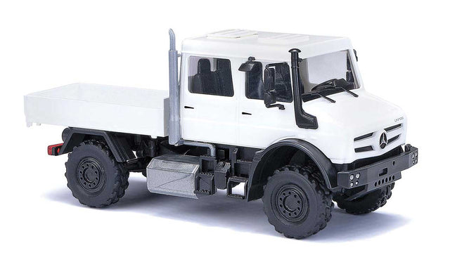 2013 Mercedes-Benz Unimog U 5023 Crew-Cab Low-Side - Assembled -- White