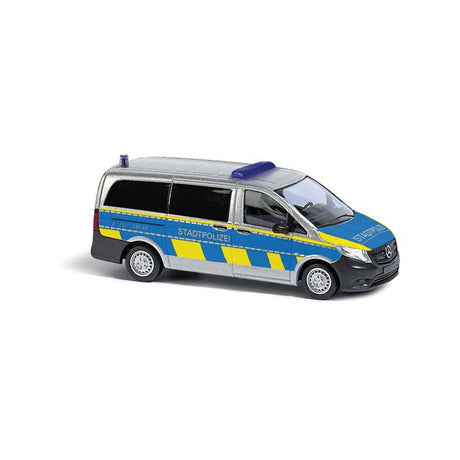 2014 Mercedes-Benz Vito Cargo Van - Assembled -- Frankfurt, Germany, Police (silver, blue, yellow, German Lettering)