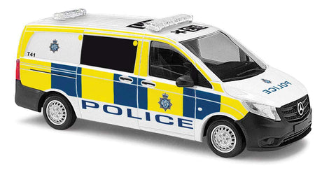 2013 Mercedes-Benz V Class Passenger Van - Assembled -- British Police (white, blue, yellow)