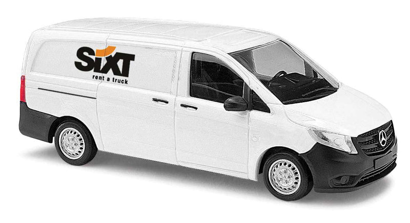 2014 Mercedes-Benz Vito Passenger Van - Assembled -- Sixt (white, black, German Lettering)