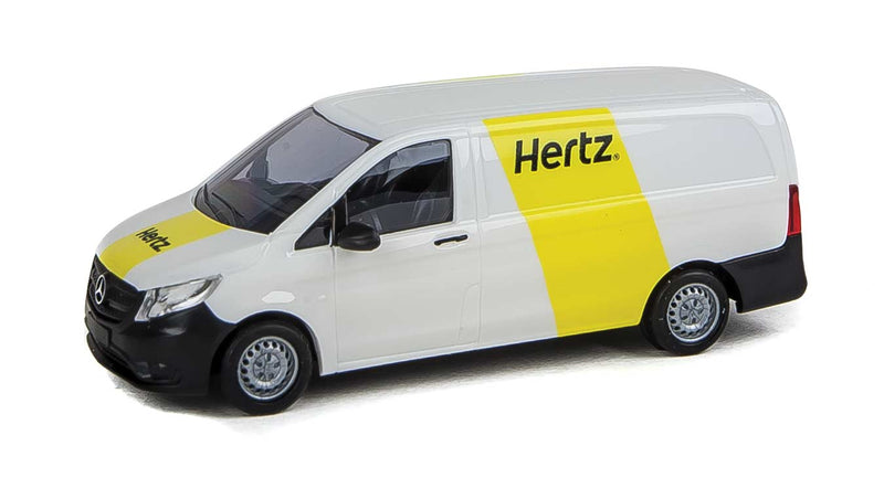 2014 Mercedes-Benz V-Klasse Passenger Van - Assembled -- Hertz (white, yellow)