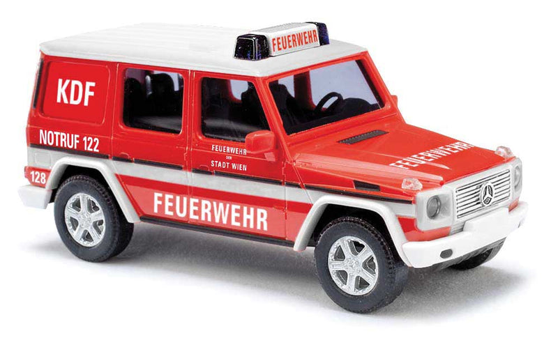 1990 Mercedes-Benz G-Klasse SUV - Assembled -- Wein, Germany, Fire Department (red, white, German Lettering)
