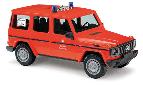 1990 Mercedes-Benz G-Klasse SUV - Assembled -- Berlin, Germany, Fire Department (red, black, German Lettering)