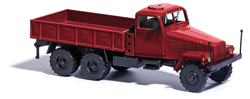 1956 IFA G 5 Low-Side Truck - Assembled -- Wine Red-1